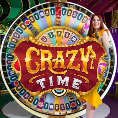 Crazy Time peli Novibet Kasino valikoimassa